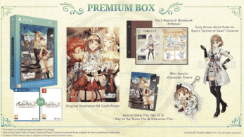 Ya podéis reservar la Premium Box de Atelier Ryza 2 para Europa