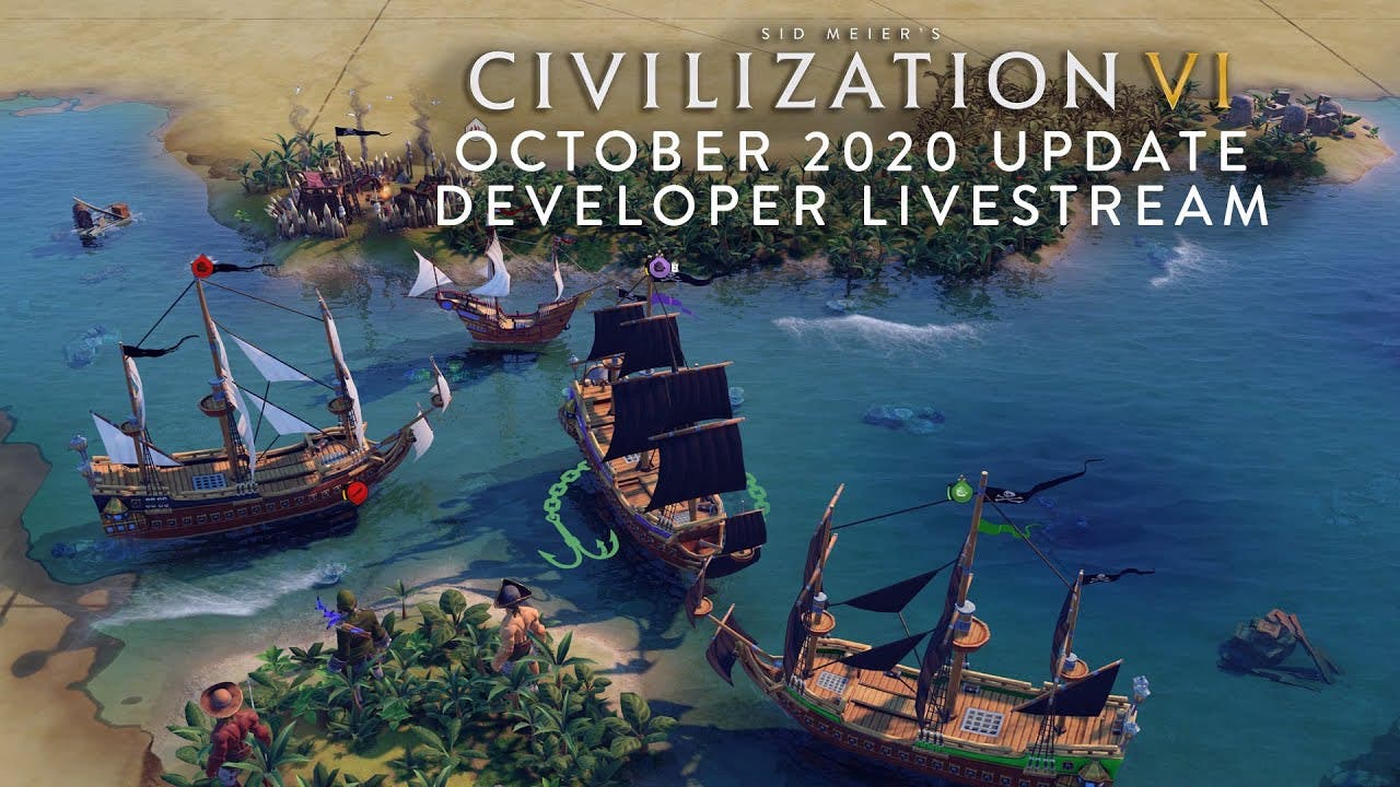 Los desarrolladores de Civilization VI dedican este extenso directo a la actualización de octubre