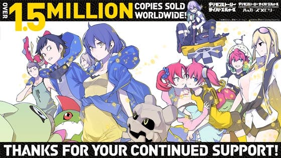 Las ventas de la serie Digimon Story: Cyber Sleuth superan los 1,5 millones de unidades