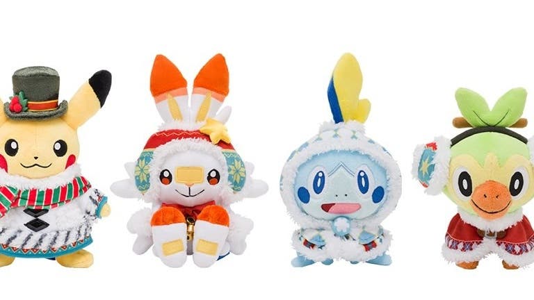 Así de adorable es la línea de productos Pokémon anunciados para esta Navidad en Japón