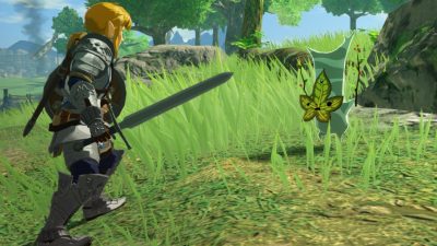 La cuenta oficial japonesa de Hyrule Warriors: La era del cataclismo en Twitter comparte imágenes de Zelda, Prunia, Urbosa, Link, el clan Yiga y un Kolog