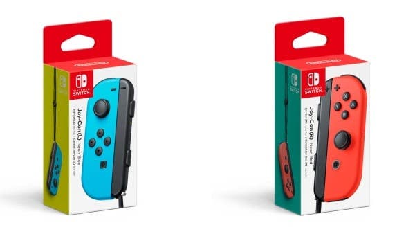 Nintendo of America comenzará a vender Joy-Con de Switch por separado a un precio más bajo