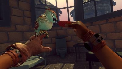 Otro vistazo a Falcon Age corriendo en Nintendo Switch