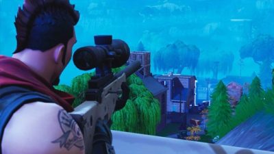 El apuntado por giroscopio presenta cortes tras la última actualización de Fortnite