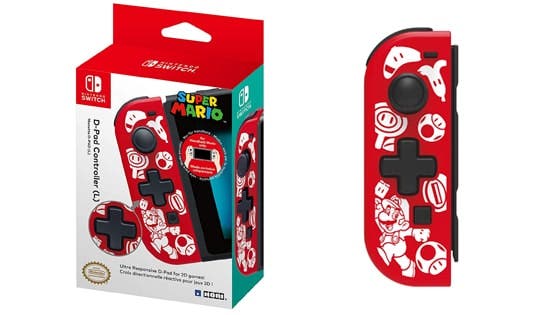 HORI anuncia un Joy-Con con cruceta de Super Mario Bros. para Nintendo Switch