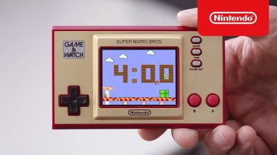 Nuevo comercial japonés de Game & Watch: Super Mario Bros.