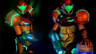 Un desarrollador de Wargaming se luce con este increíble disfraz de Metroid para Halloween