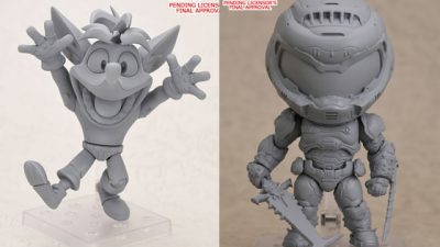 Se revelan nuevas figuras Nendoroid de Crash Bandicoot, Doom Slayer, prototipos de Melia, Roxy, Ryza y más