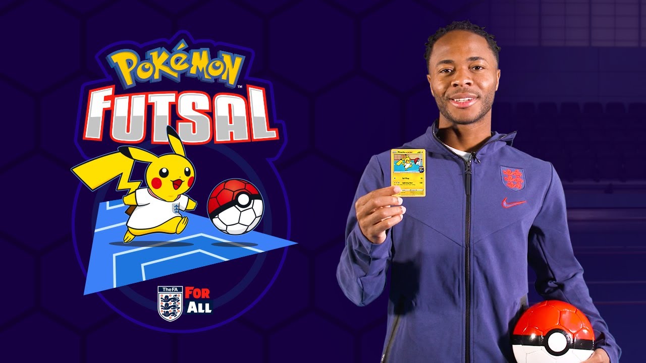 Los profesionales Raheem Sterling y Tammy Abraham participarán junto al youtuber Tekkerz Kid en la temporada 2 de Pokémon Futsal