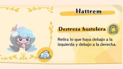 Se anuncia el siguiente evento de Pokémon Café Mix con la llegada de Hattrem