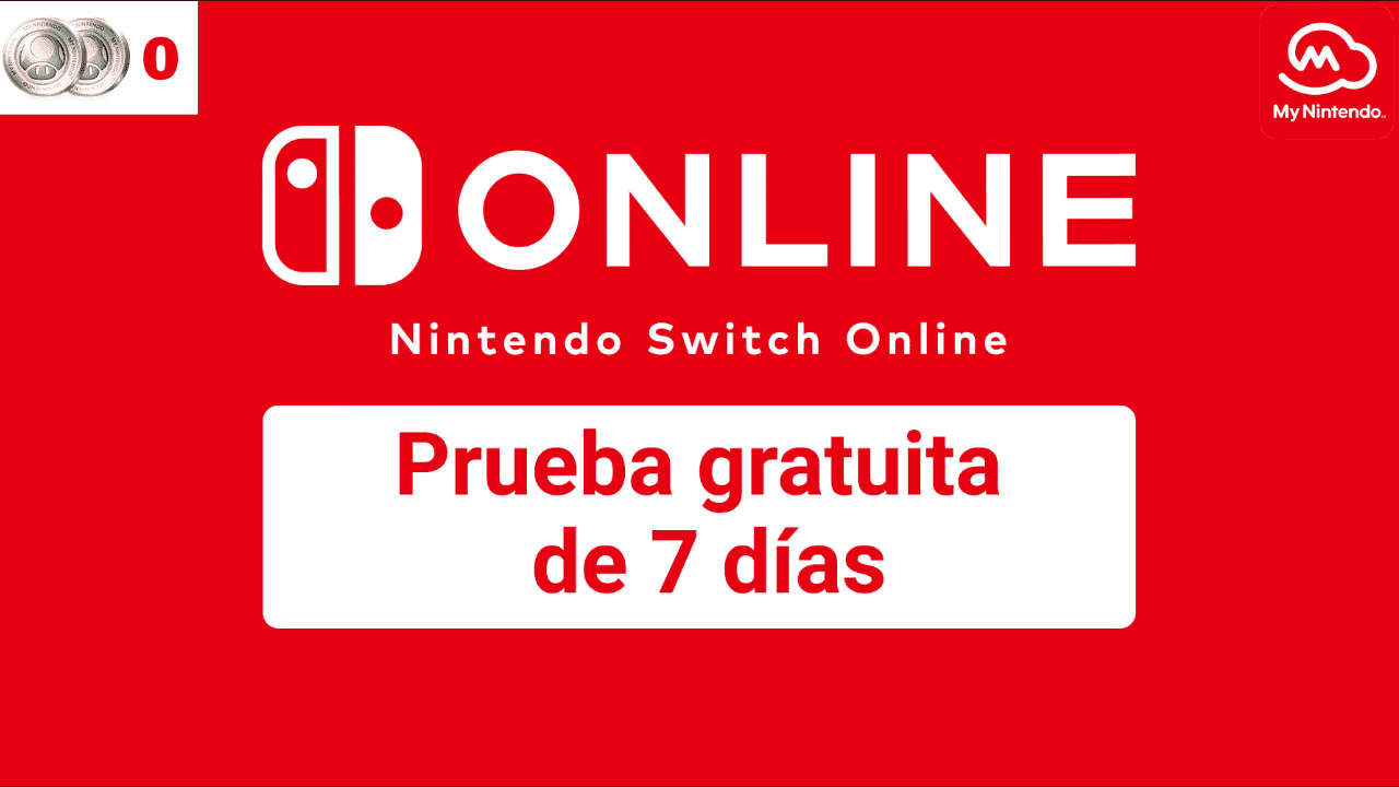 Ya puedes disfrutar de 7 días de prueba gratuita de Nintendo Switch Online a través de My Nintendo