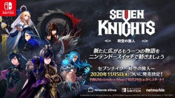 Seven Knights: Time Wanderer llega el 5 de noviembre a Nintendo Switch