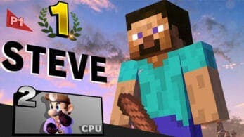 Ya está disponible la actualización 9.0.1 de Super Smash Bros. Ultimate con una nueva pantalla de victoria para Steve de Minecraft