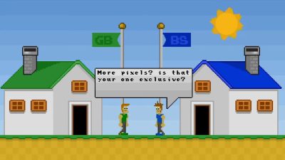 Superfan BlueGreen parodiará la rivalidad de la industria a principios de 2021 en Nintendo Switch