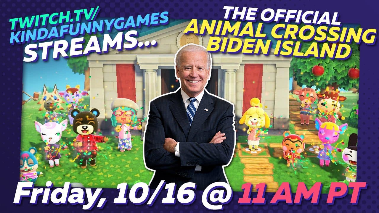 Joe Biden mostrará mañana su isla oficial de Animal Crossing: New Horizons