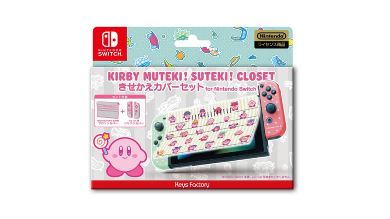Keys Factory revela su nueva ronda de accesorios de Kirby para Nintendo Switch