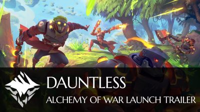 Dauntless lanza nuevo tráiler centrado en el «Alchemy of War» Hunt Pass