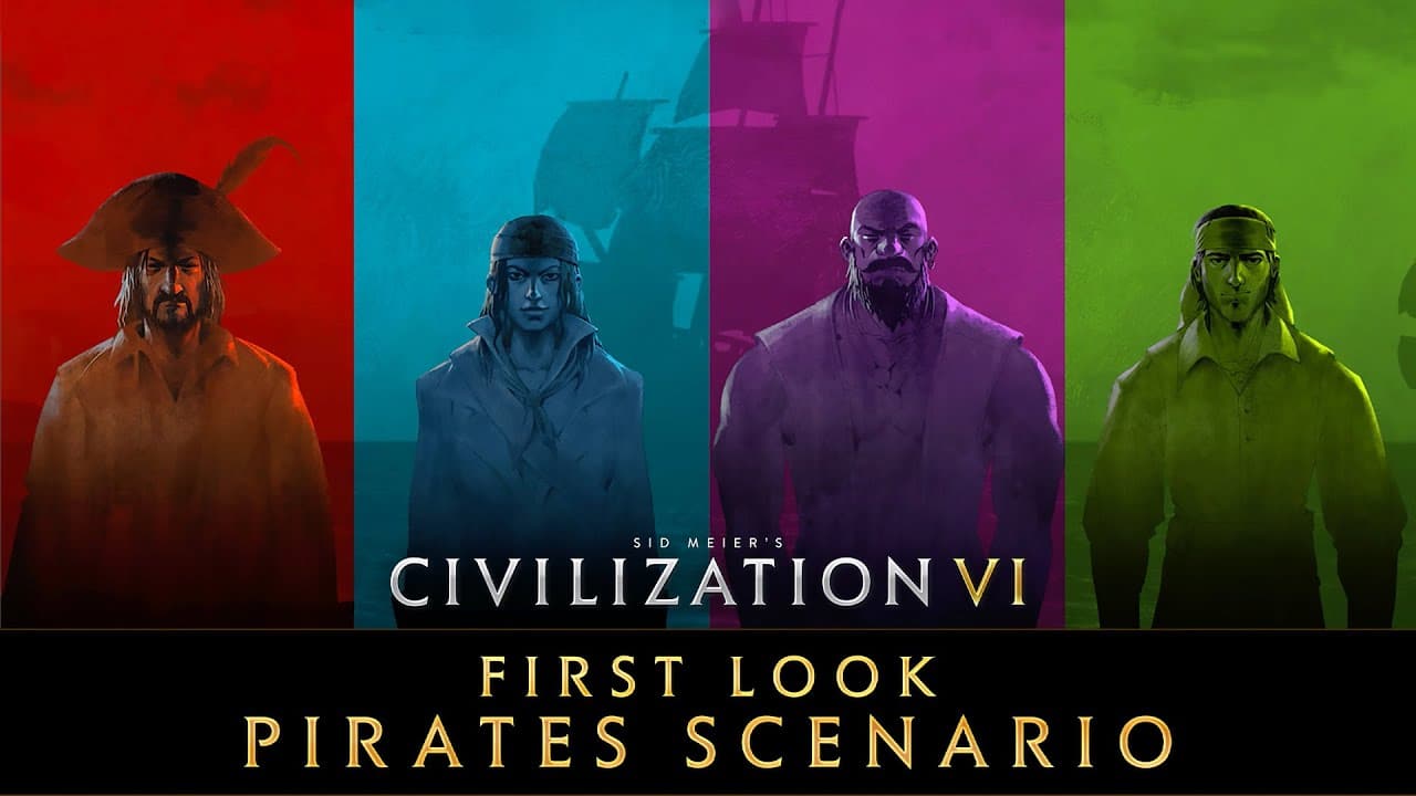 Civilization VI nos muestra en este vídeo su escenario multijugador de piratas