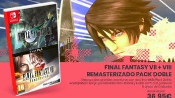 Ya puedes hacerte con el Pack Doble de Final Fantasy VII + VIII Remasterizado para Nintendo Switch