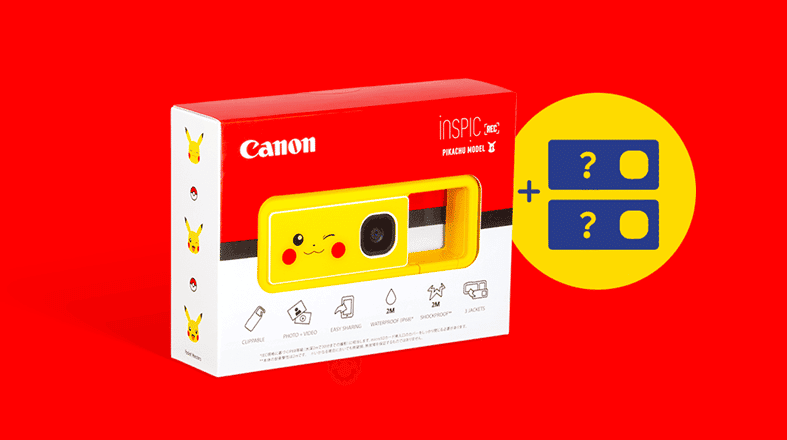 The Pokémon Company y Canon se unen para lanzar esta cámara de Pikachu