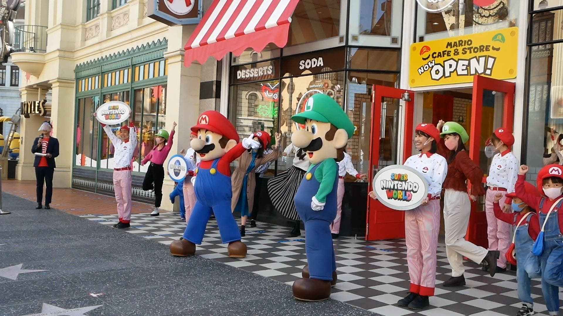 Vídeo: Así ha sido la apertura de Mario Cafe & Store en Universal Studios Japan