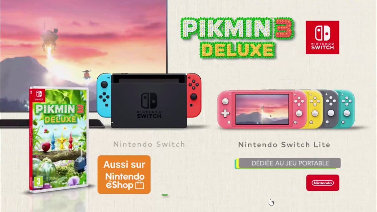 Estos son los últimos comerciales de Nintendo en Francia sobre Pikmin, Fortnite, Ring Fit Adventure y Super Mario