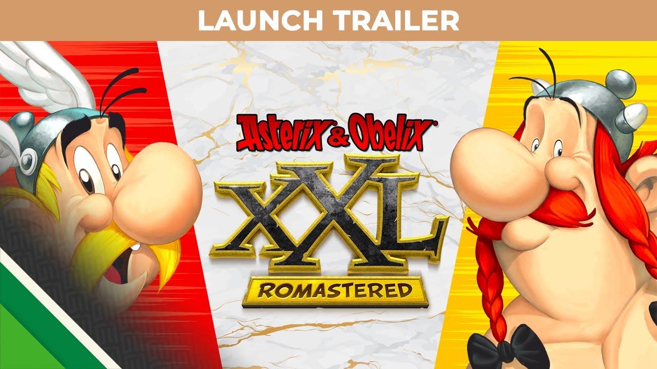 Este nuevo tráiler celebra el lanzamiento de Asterix & Obelix XXL: Romastered