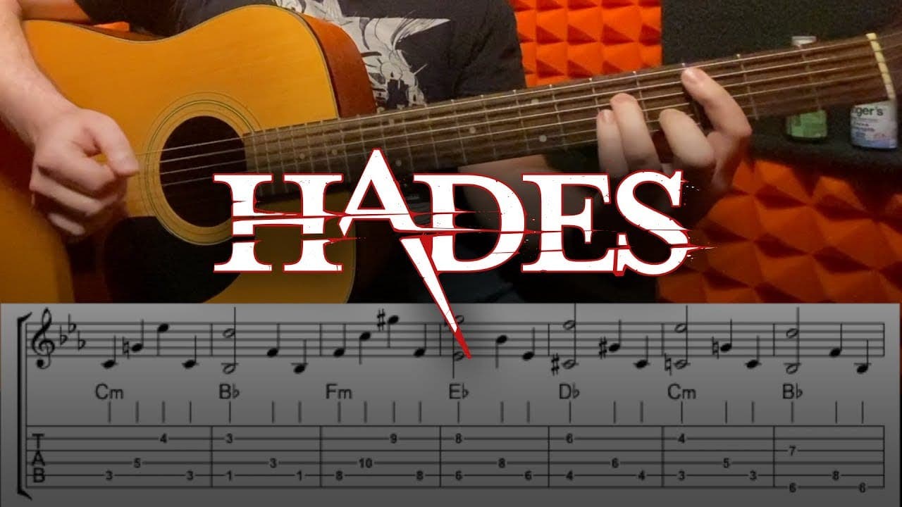 El compositor de Hades nos enseña a tocar con la guitarra la melodía “Good Riddance” en este vídeo