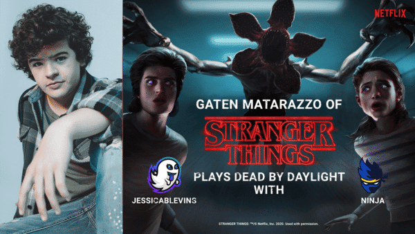 Gaten Matarazzo, uno de los protagonistas de Stranger Things, retrasmitirá Dead by Daylight con Ninja en Twitch