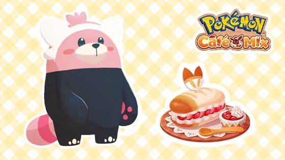 Un primer vistazo a Bewear y el platillo de Scorbunny para Pokémon Café Mix