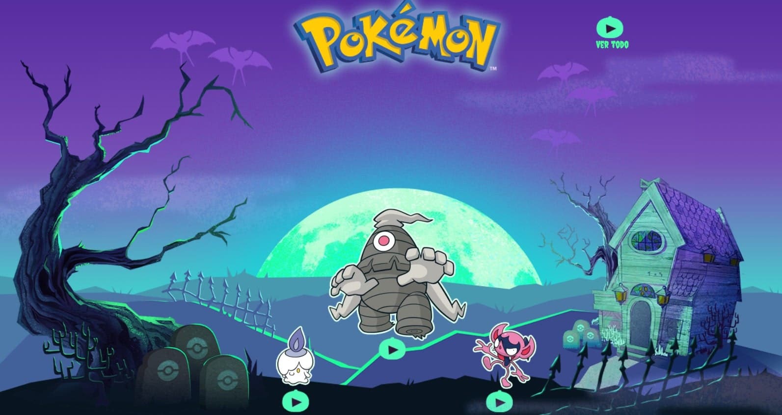 The Pokémon Company lanza una nueva web oficial de Halloween