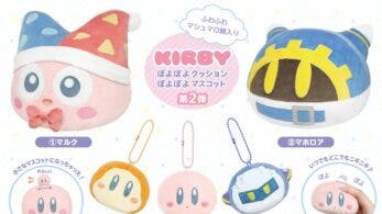 Se anuncia la segunda tanda estos adorables cojines de Kirby para Japón