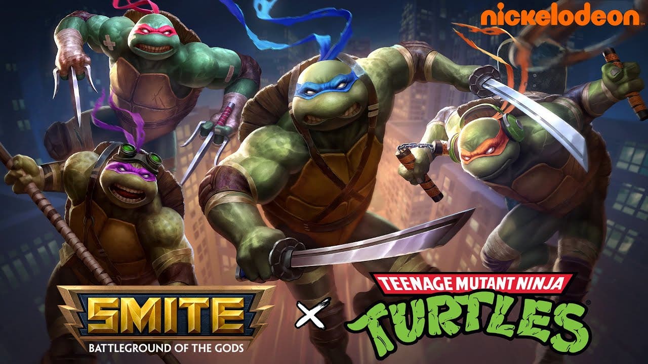 Smite confirma colaboración con Teenage Mutant Ninja Turtles: mira el tráiler