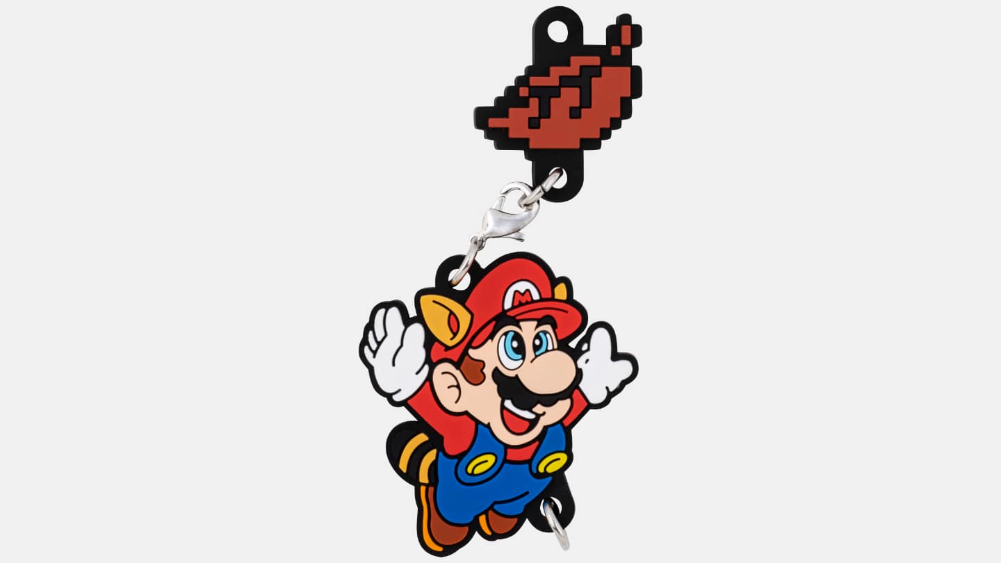 Un vistazo detallado a los llaveros del 35º aniversario de Super Mario Bros. que ofrece Nintendo Tokyo