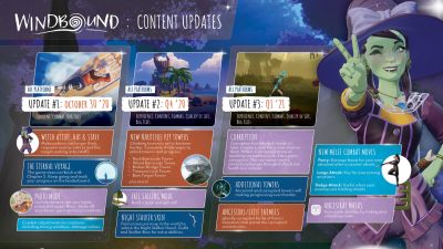 Windbound recibe su primera actualización y avanza la llegada de otras dos