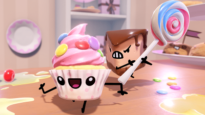 Dulce frenesí en este gameplay de Cake Bash en Nintendo Switch