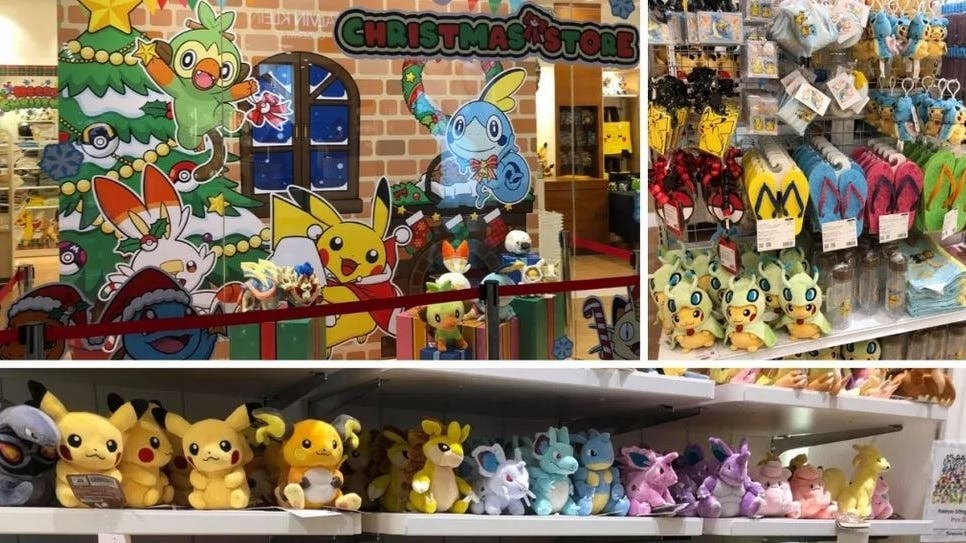 Echad un vistazo a la Pokémon Christmas Store abierta por tiempo limitado en Singapur