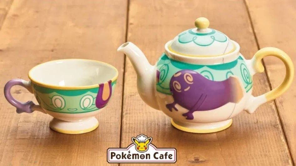 Los Pokémon Café y Pikachu Sweets de Japón venderán tazas de té de Sinistea y teteras de Polteageist a partir del 5 de diciembre