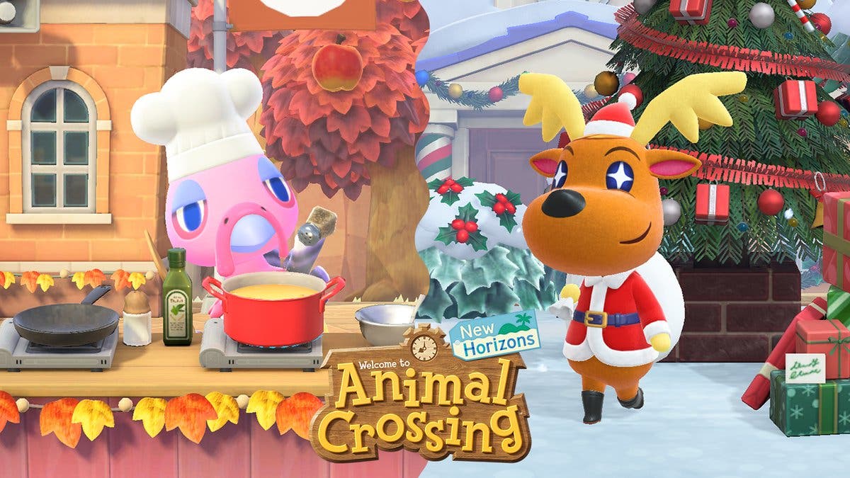 Ya está disponible la actualización de invierno en Animal Crossing: New Horizons