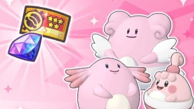 Novedades de Pokémon Masters EX: nuevo Reto Fortuna, bonificación de acceso y nuevo reclutamiento festival con Cintia y Máximo con Traje EX