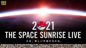 Pokémon formará parte del programa en directo “The Space Sunrise Live” que se emitirá desde la Estación Espacial Internacional del 31 de diciembre al 1 de enero