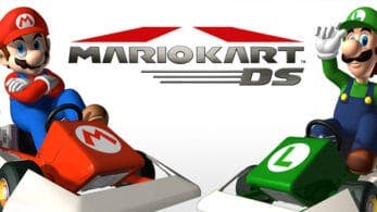 La pantalla de carga de Mario Kart DS varía dependiendo del modelo de la consola