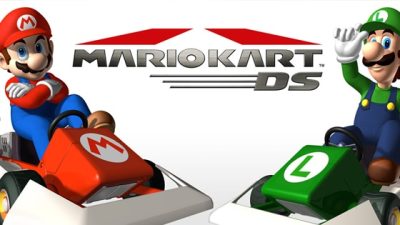 La pantalla de carga de Mario Kart DS varía dependiendo del modelo de la consola