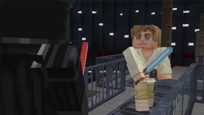 Minecraft se actualiza a la versión 1.16.100 recibiendo el DLC de Star Wars