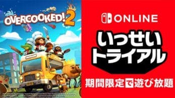 Los suscriptores de Nintendo Switch Online en Japón podrán jugar Overcooked 2 gratis por una semana