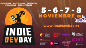 El evento online Indie Dev Day 2020 tendrá lugar del 5 al 8 de noviembre