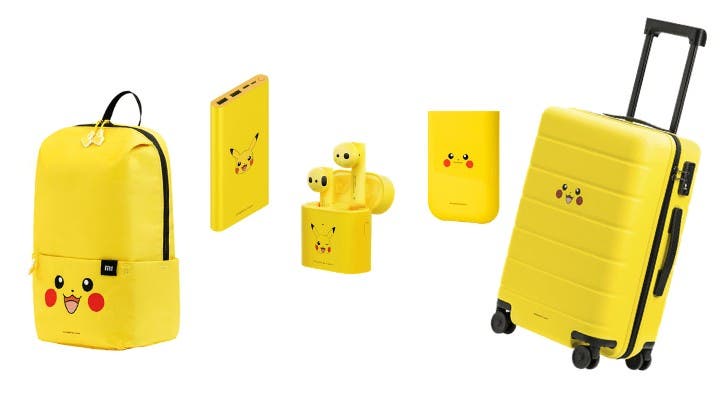 Xiaomi anuncia nuevos artículos Pokémon inspirados en Pikachu