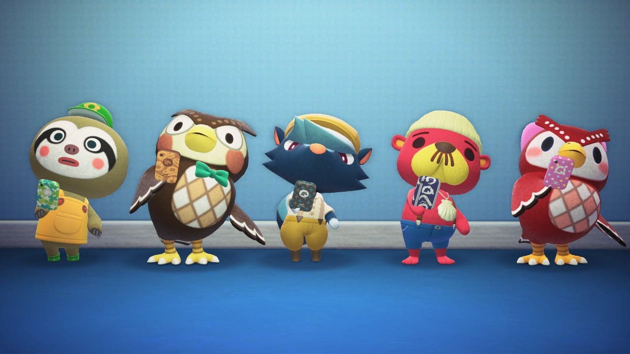 Ya podemos ver los móviles de todos los personajes no jugables de Animal Crossing: New Horizons