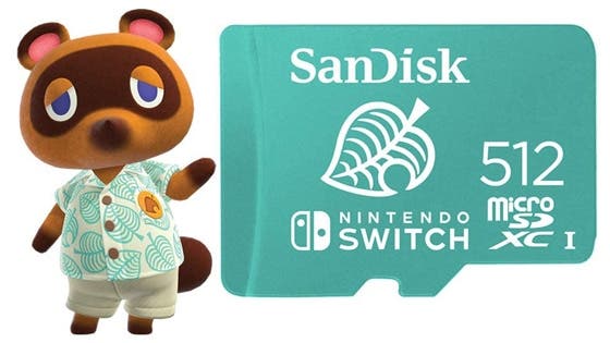 La tarjeta microSD oficial de Animal Crossing ya está a la venta