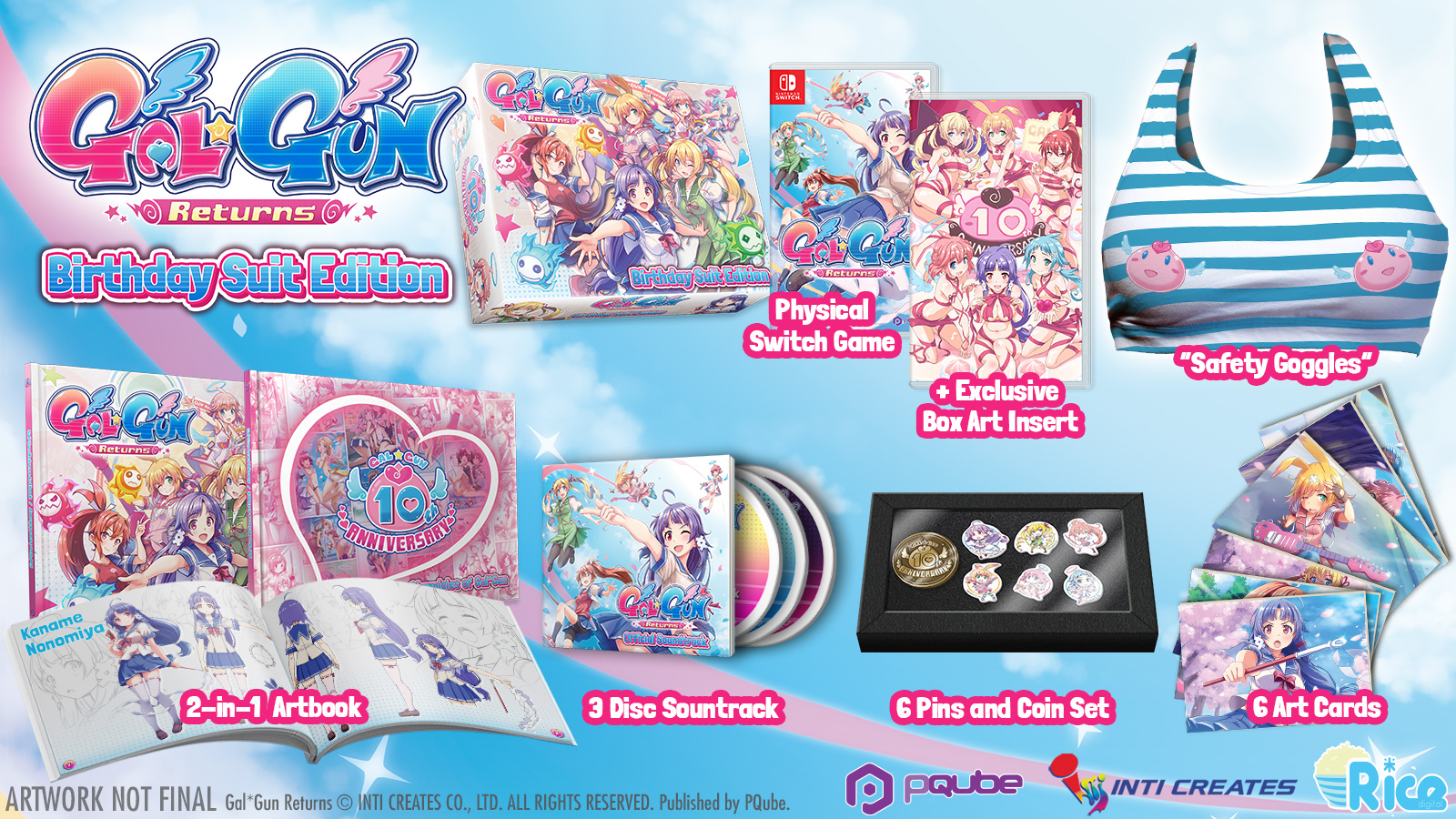 Gal Gun Returns confirma esta espectacular edición de coleccionista